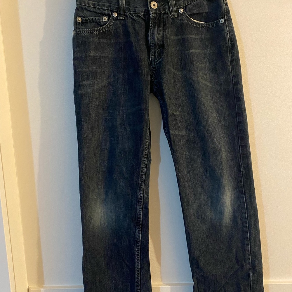 Levi's Dark Blue Straight Boys Jeans